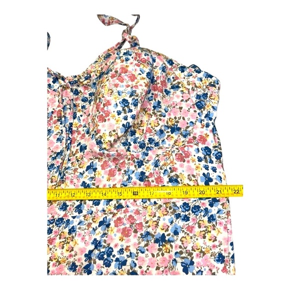 Wallflower Sundress Women’s Floral Padded Adjustable Spaghetti Straps Smocked 3X - Picture 5 of 9